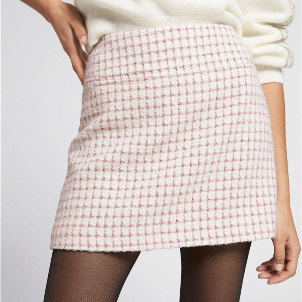Tweed Miniskirt